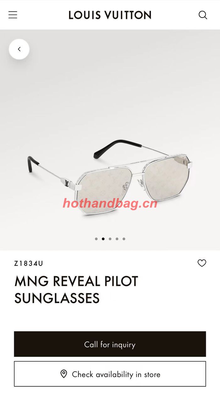 Louis Vuitton Sunglasses Top Quality LVS02358
